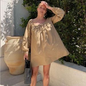 Sarah Scoop-Neck Mini Dress